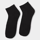 Men's Socks (Pack of 3), काला, small image number null
