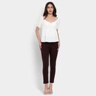 Ladies' Trousers, Brown, small