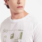 Round Neck T-Shirt, White, small image number null