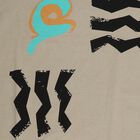 Boys Charcoal Cotton Round Neck Casual T-Shirt, चारकोल, small