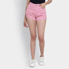 Cotton Solid Shorts, Lilac, small image number null