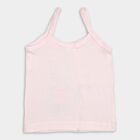 Infants' 100% Cotton Vest , Light Pink, small