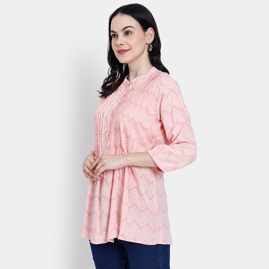 Ladies' Kurta, हल्का गुलाबी, large image number null