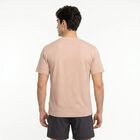 Men's Light Pink Round Neck Regular Drifit T-Shirt, हल्का गुलाबी, small