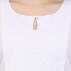 Ladies' Kurta, ऑफ व्हाइट, small