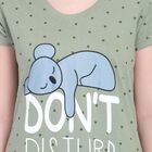 Ladies' 100% Cotton Nighty , हल्का हरा, small image number null
