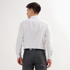 Men's White Regular Collar Formal Shirt, White, small image number null