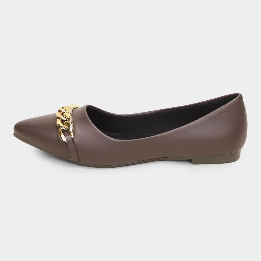 Ladies' Casual Shoes, Brown, large image number null