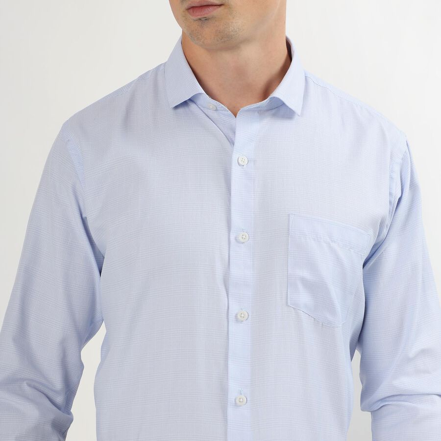 Men's Formal Shirt, Light Blue, large image number null