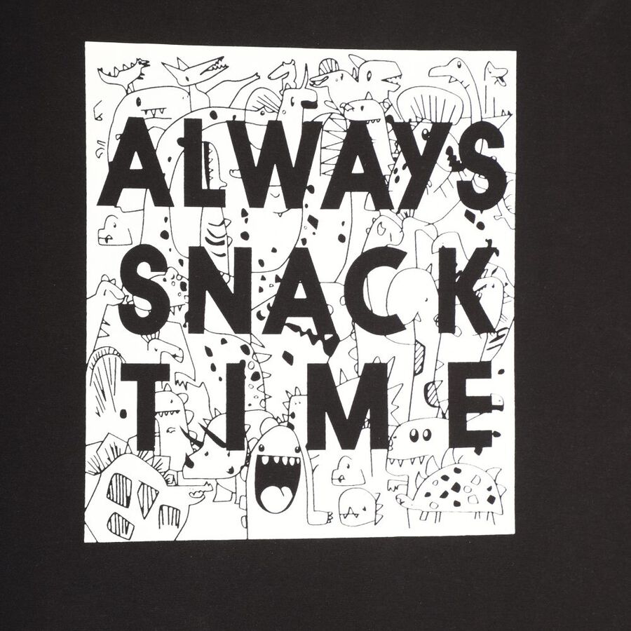 Boys' T-Shirt, Black, large image number null