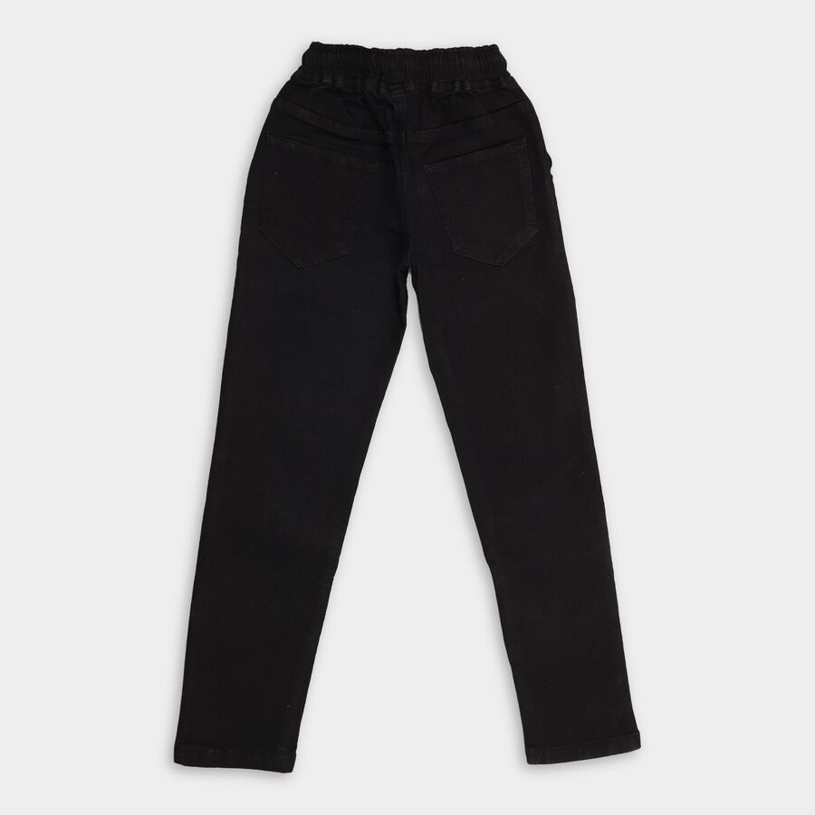 Boy's Jeans , काला, large image number null