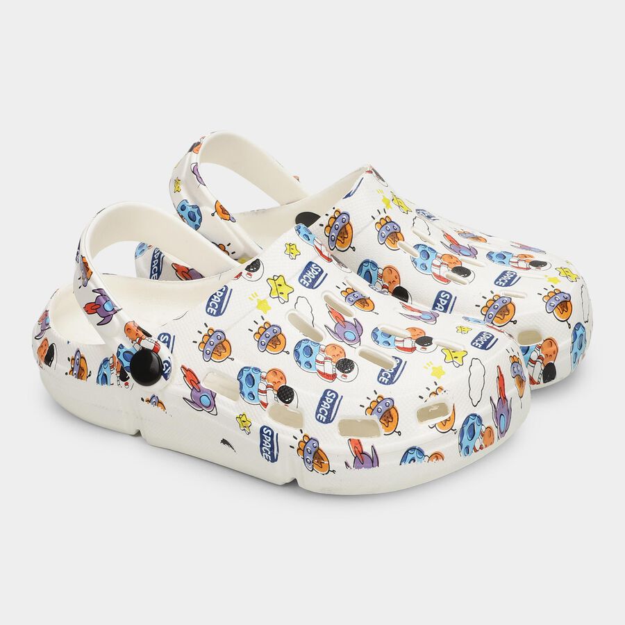 Kids' Unisex Sandal, सफ़ेद, large image number null