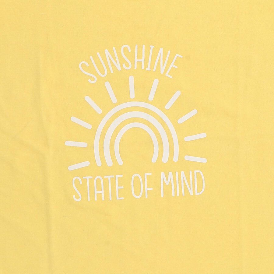 Girls' T-Shirt, पीला, large image number null