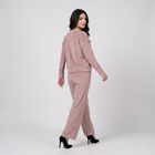 Women's Light Pink Velour Track suit, Light Pink, small