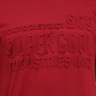 Cotton Solid Round Neck T-Shirt, Maroon, small image number null