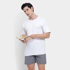 Men's Boxers, White, small