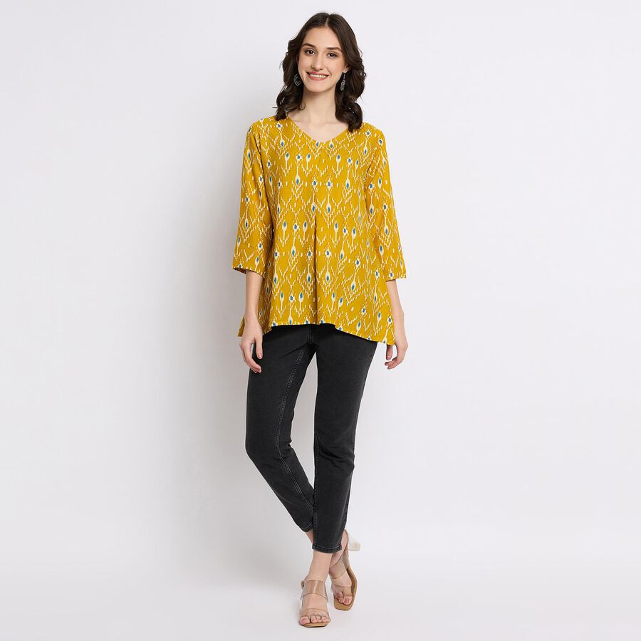 Ladies' Kurti, पीला, large image number null