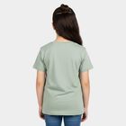 Girls' T-Shirt, हल्का हरा, small