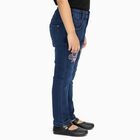 Girls' Jeans, मध्यम नीला, small image number null