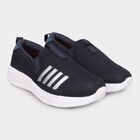 Men's Deep Midnight Navy Blue Slip-On Sports Shoes, नीला, small