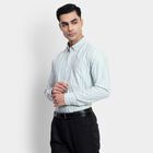 Men's Formal Shirt, Light Green, small image number null
