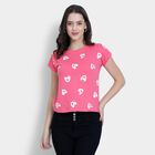 Ladies' Round Neck T-Shirt , Coral, small image number null