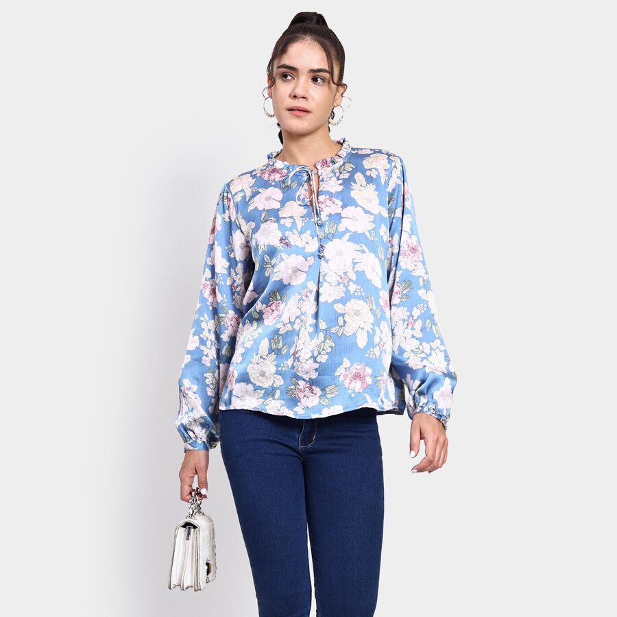 Ladies' Top , Light Blue, large image number null