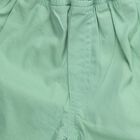 Infants' Mint Green Regular Fit Cargo Half Pant, Light Green, small