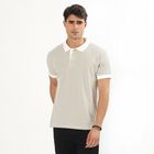 Men's Collared Half Sleeves T-Shirt , गहरा पीला, small image number null
