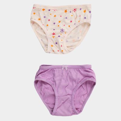 Girls Multicolour Regular Fit Printed and Solid Panties