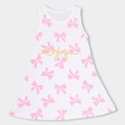 Girls' 100% Cotton Frock , Off White, small image number null
