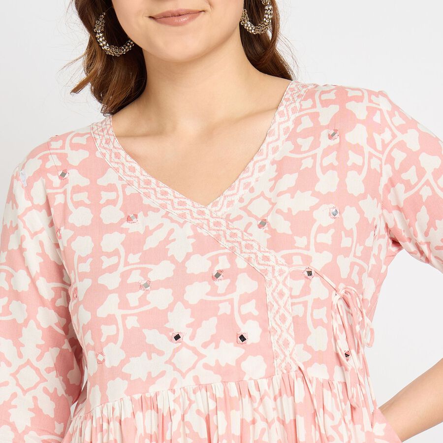 Ladies' Kurta, Light Pink, large image number null