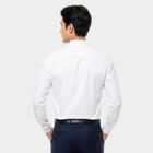 Men's White Formal Shirt, सफ़ेद, small