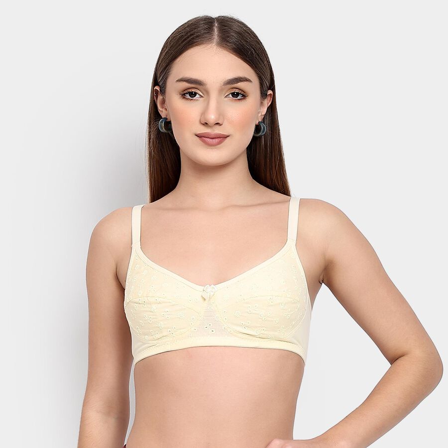 Ladies' Bra , Yellow, large image number null