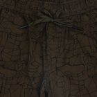 Boys' Olive Relaxed Fit Cotton Jamaican Shorts, Olive, small