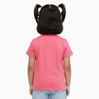 Girls' T-Shirt, गुलाबी, small image number null