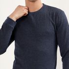 Men's Thermal Upper, मध्यम नीला, small image number null