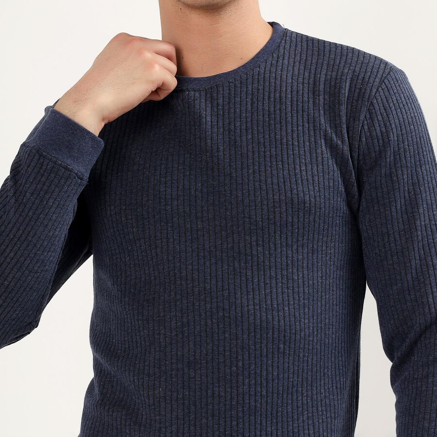 Men's Thermal Upper, मध्यम नीला, large image number null