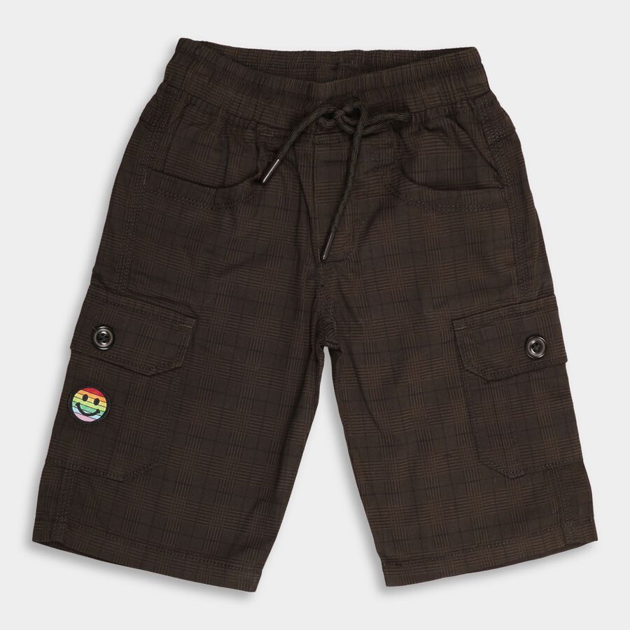 Boys' 100% Cotton Jamaicans, Olive, large image number null
