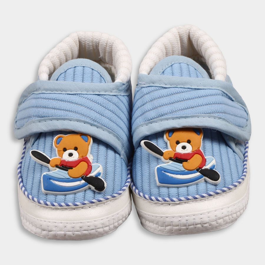 Infant's Bootie, Light Blue, large image number null