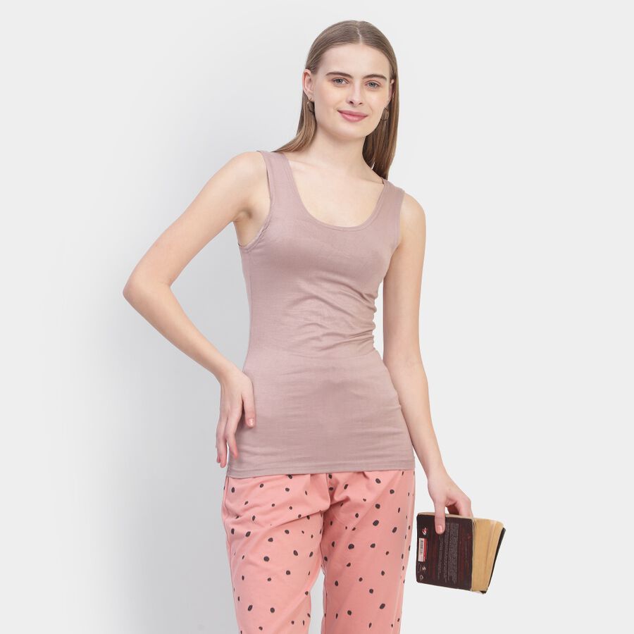 Ladies' Slips, Brown, large image number null