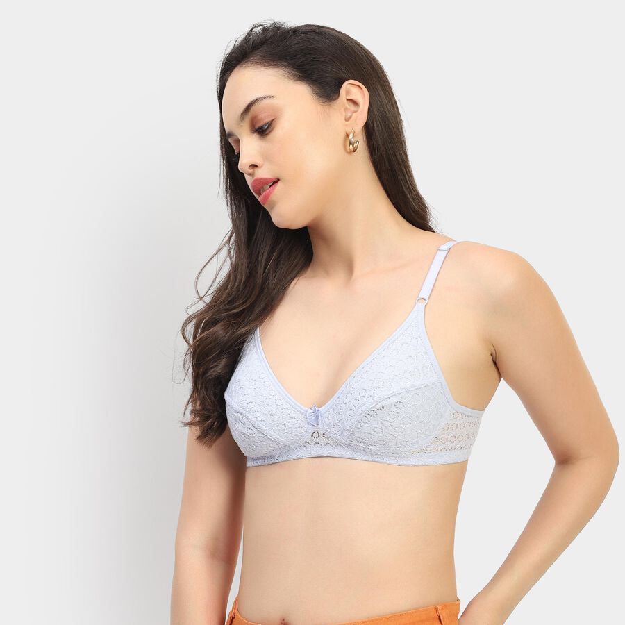 Ladies' Bra , Mid Blue, large image number null