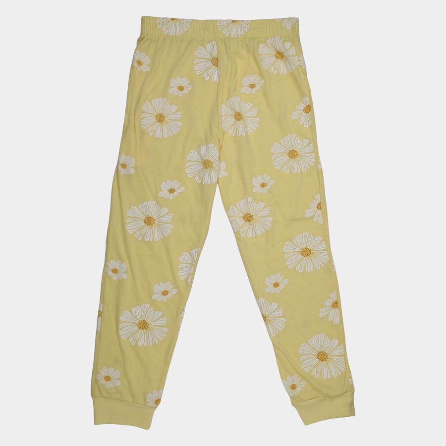 Girls' Pyjama, Yellow, large