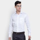 Printed Formal Shirt, White, small image number null