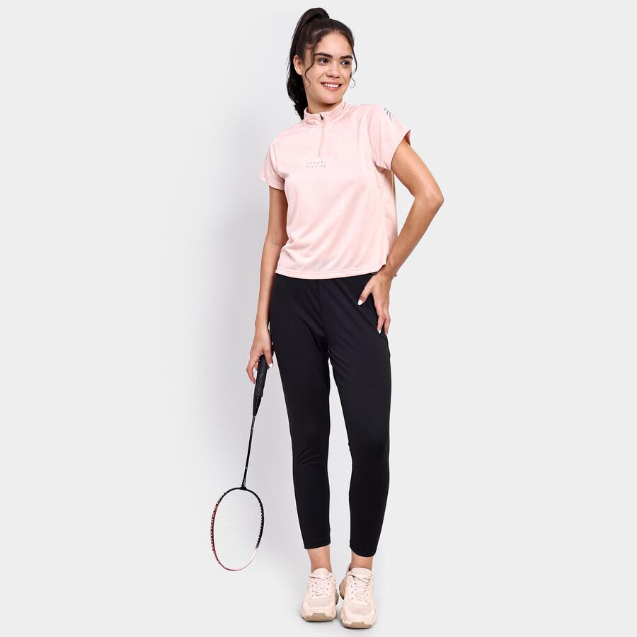 Ladies' Round Neck T-Shirt , Peach, large image number null