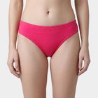Women's Fuchsia Cotton Regular Fit Panty, Fuchsia, small