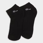 Men's Socks (Pack of 2), काला, small