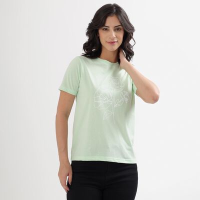 Ladies' Round Neck T-Shirt 