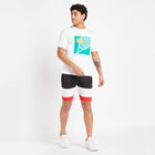 Cut & Sew Bermuda, Black, small image number null
