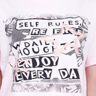 Cotton Round Neck T-Shirt, Light Pink, small image number null